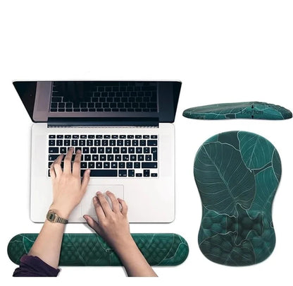 Set de Tapis de Souris Ergonomique - Nature