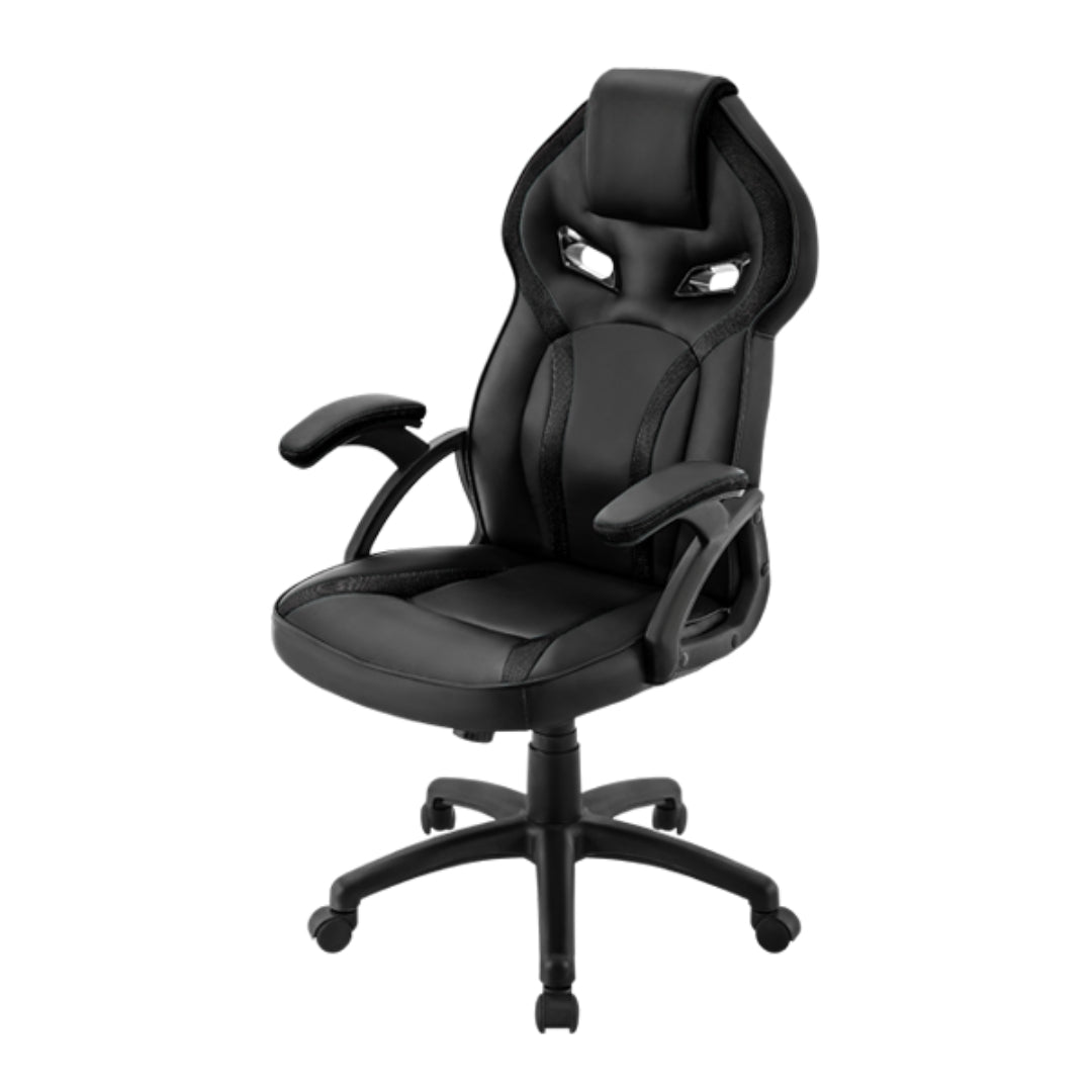 chaise gaming cuir noir