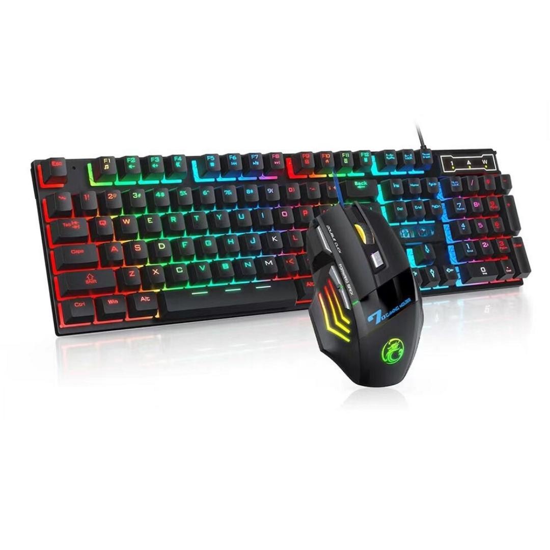 clavier gamer avec souris RGB inclus